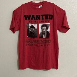 HOME ALONE Wanted The Wet Bandits T Shirt NWT